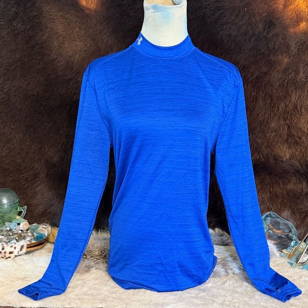 Vibrant Blue Long Sleeve Tee L (3348)